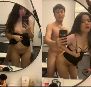 Đụ nhau trước gương quay clip sex bao phê